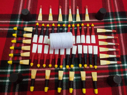 TC Bagpipes Cane Reeds,Hemp,Stock Drone Rubber Corks,Practice Chanter Reeds,Reed