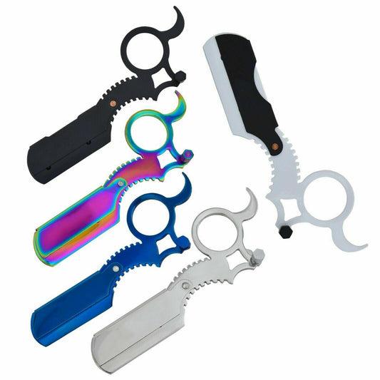 Barber Salon Straight Cut Throat Wet Shaving Razor 7 Colours-Tartancity