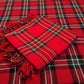 Men’s Kilt Fly Plaid Royal Stewart Tartan/royal stewart Kilt Fly Plaids 48"X 48"