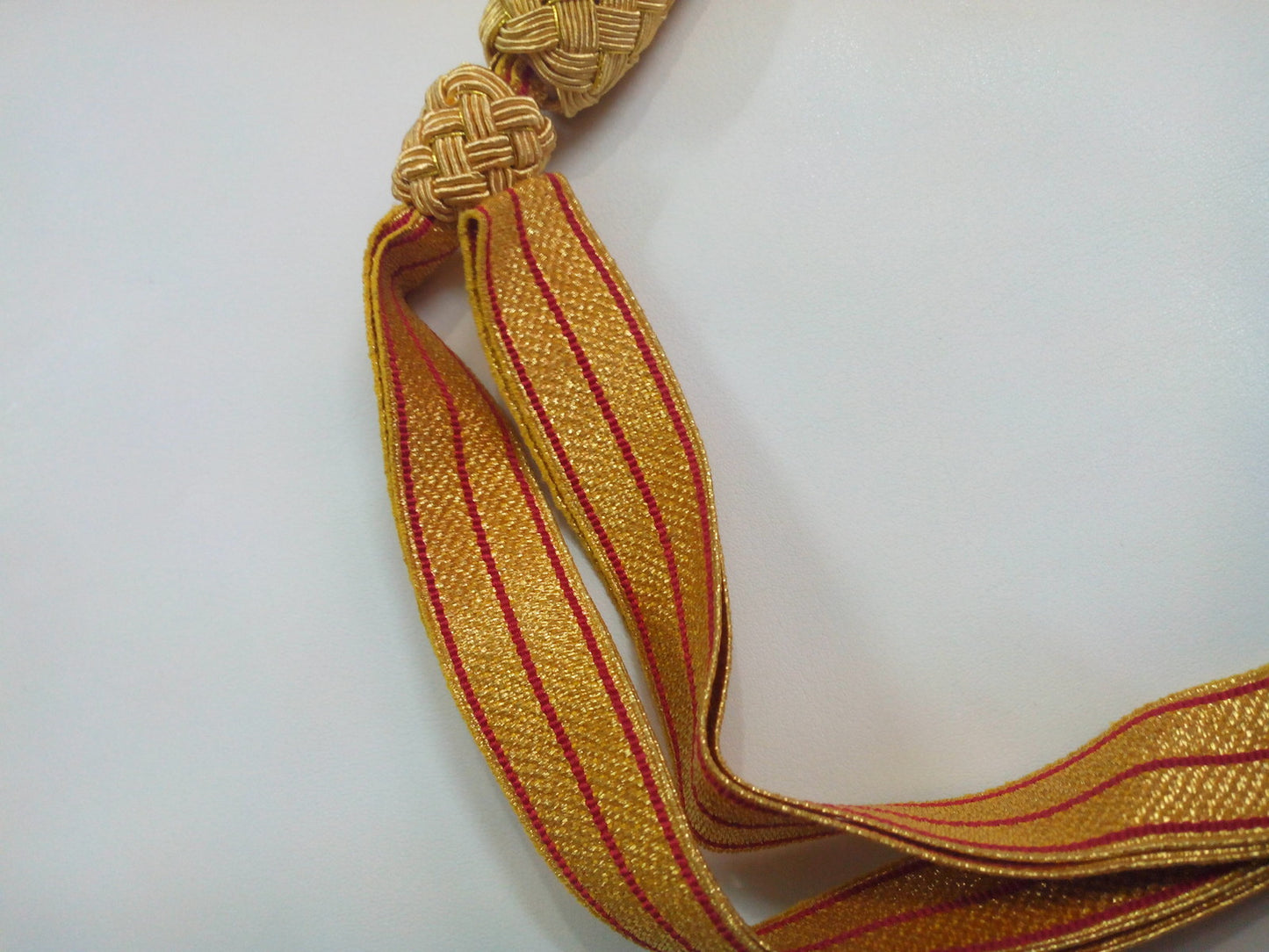 British Infantry Officers Gold/Red Sword Knot/WWI WWII british Army sword knot
