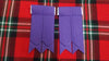 TC Men’s Kilt Sock Flashes Purple Tartan/Scottish Kilt Hose Socks flashes purple