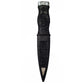 KILT HIGHLANDWEAR SAFETY SGIAN DUBH DUMMY PEWTER MOUNT THISTLE DESIGN-TC