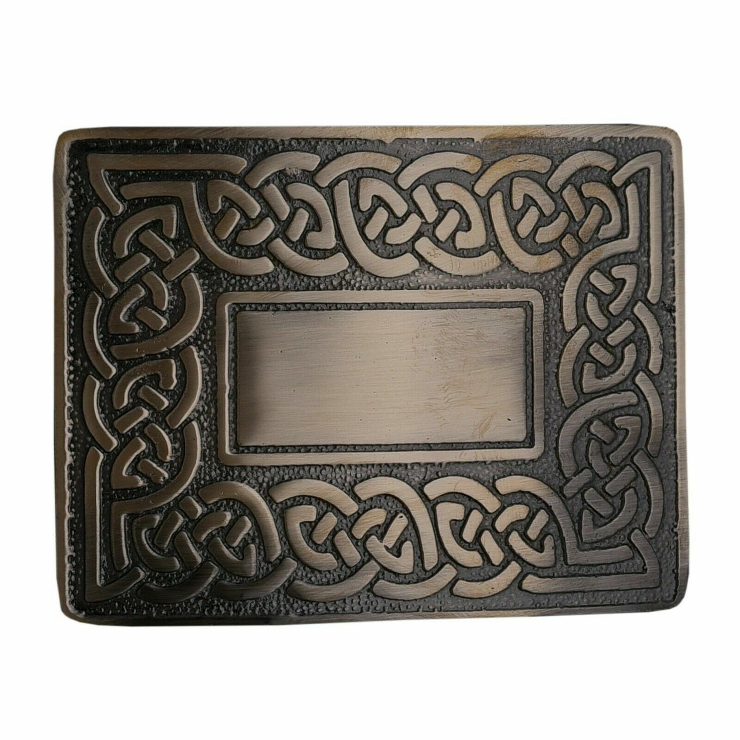 Tartancity Men's Kilt Belt Buckles - Antique Celtic Design, Scottish Style