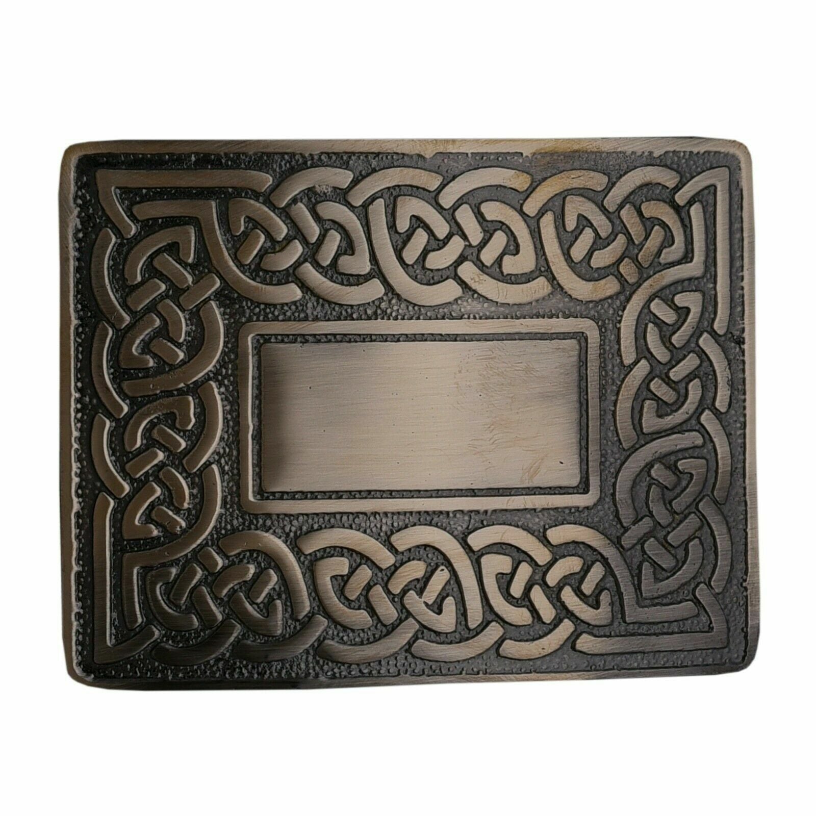 Tartancity Men's Kilt Belt Buckles - Antique Celtic Design, Scottish Style