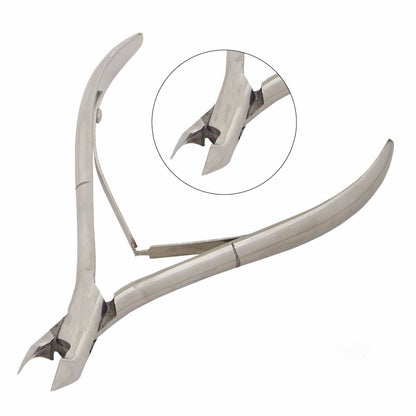 Manicure Cuticle Nippers Remover Nail Art Clippers Cutters Skin Care Tool-Tc
