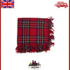 Authentic Scottish Kilt Fly Plaid - 48"x48" Acrylic Wool, Multiple Tartans
