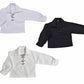 NEW CHILDREN'S DELUXE GHILLIE SHIRT Kids Boys ghillie SHIRT-WHITE,CREAM/BLACK-TC