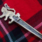 TC NEW KILT PIN RAMPANT LION DESIGN/LION RAMPANT KILT PINS ANTIQUE FINISH/KILT