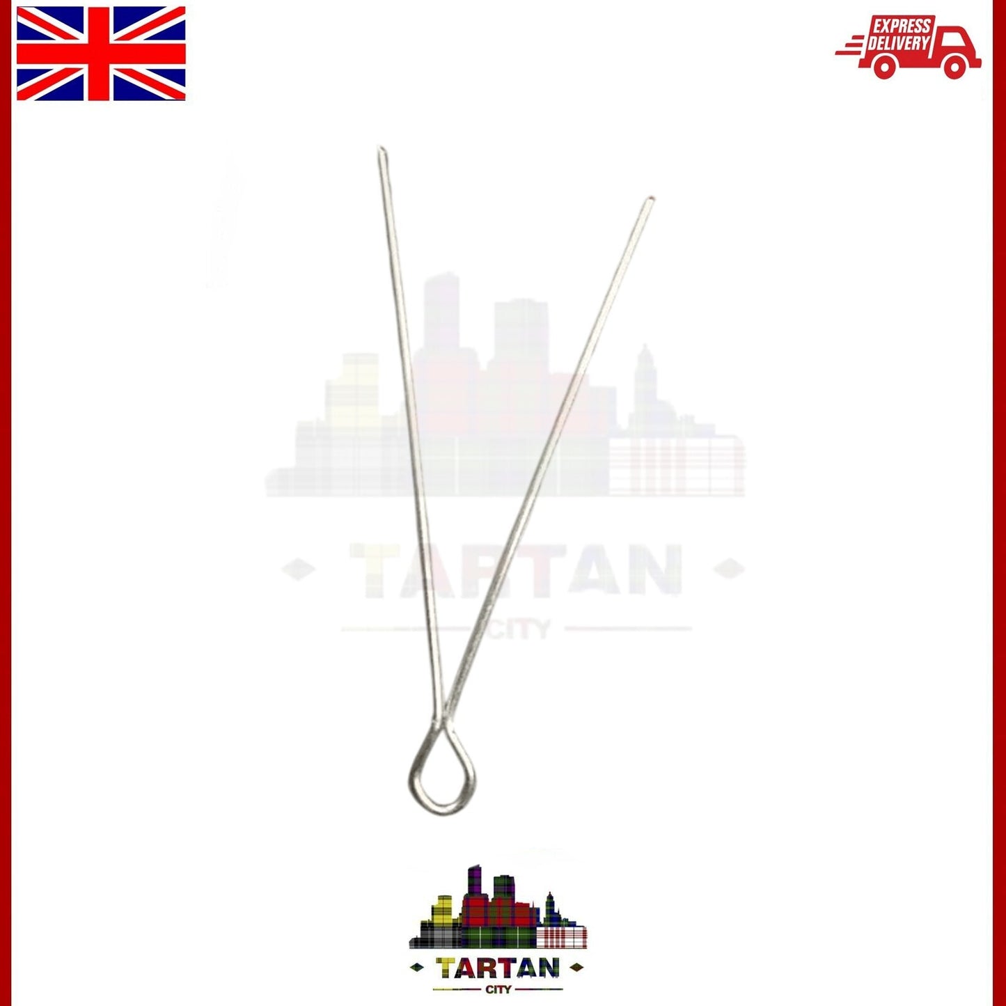 Brand New Chrome Gordon Highlanders Cap Badge - Military Regimental Badge