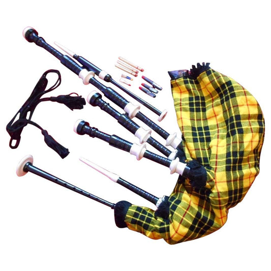 TC Highland Bagpipe Rosewood Black Color Immation Ivory Amount/Scottish Bagpipes
