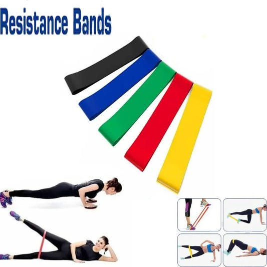 TC Exercise Resistance Bands Sports Loop Fitness Home Gym Yoga Latex Set