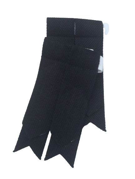 Kilt Hose Flashes Various Colours Tartans/Highland Kilt Sock Flashes Pointed