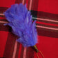 T C Feather Hackle Plume Glengarry Cap Purple Color/Balmoral Hats feather hackle