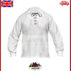 TC Men Traditional Highland Ghillie Shirt Scottish Jacobite Kilt Shirts White