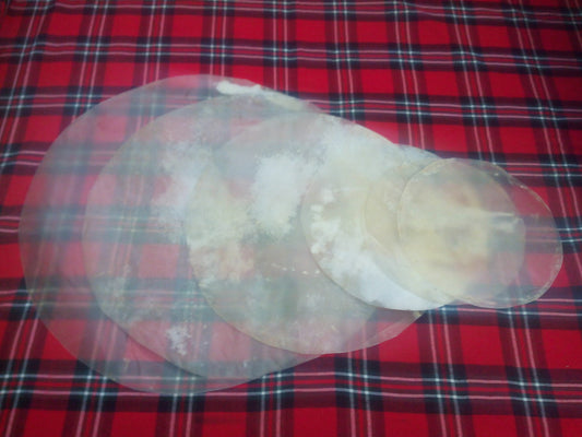 T C New Natural Calf Skin,Bodhran Drum skin,Banjo Head skin,Snare Drum Head skin