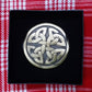TC Kilt Fly Plaid Belt Buckle Celtic Design/CELTIC kilt fly plaid belt Antique
