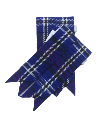 Kilt Hose Flashes Various Colours Tartans/Highland Kilt Sock Flashes Pointed