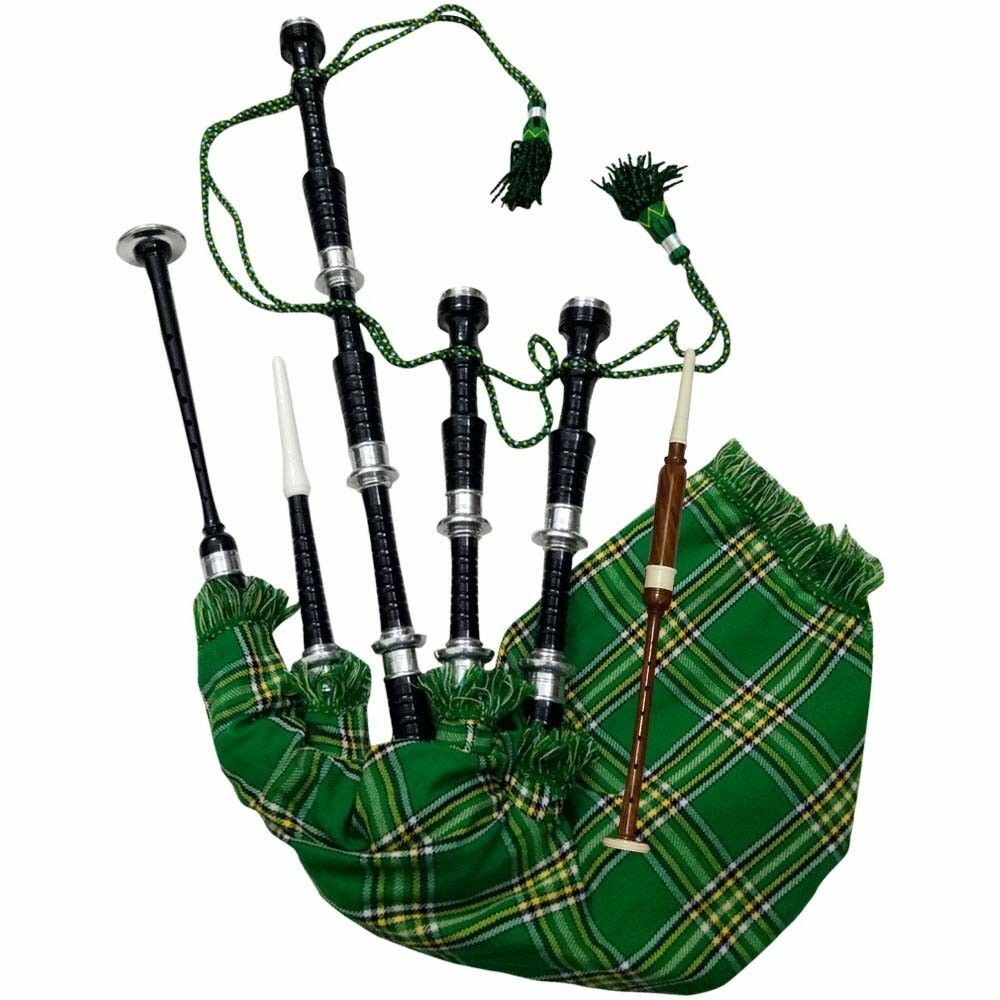 TC Scottish Great Highland Bagpipe Silver mount Rosewood Various Tartan Bagpipes