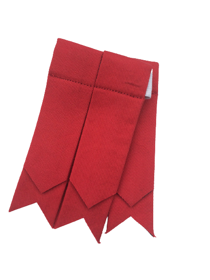 Scottish Kilt Hose Sock Flashes Garters Pointed Various Highland Wear-Tc