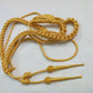Army Aiguillette Gold Wire Cord/Officer US Military/British Navy Aiguillett/WWII