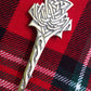 TC Antique Modern Thistle Kilt Pin.Scottish thistle kilt Pins,Highland thistle