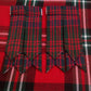 SCOTTISH KILT HOSE SOCK FLASHES CLAN MACDONALD MODERN TARTAN/KILT FLASHES TARTAN