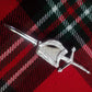 New Scottish Kilt Pin Celtic Irish Harp Chrome Finish/scottish Highland kilt pin