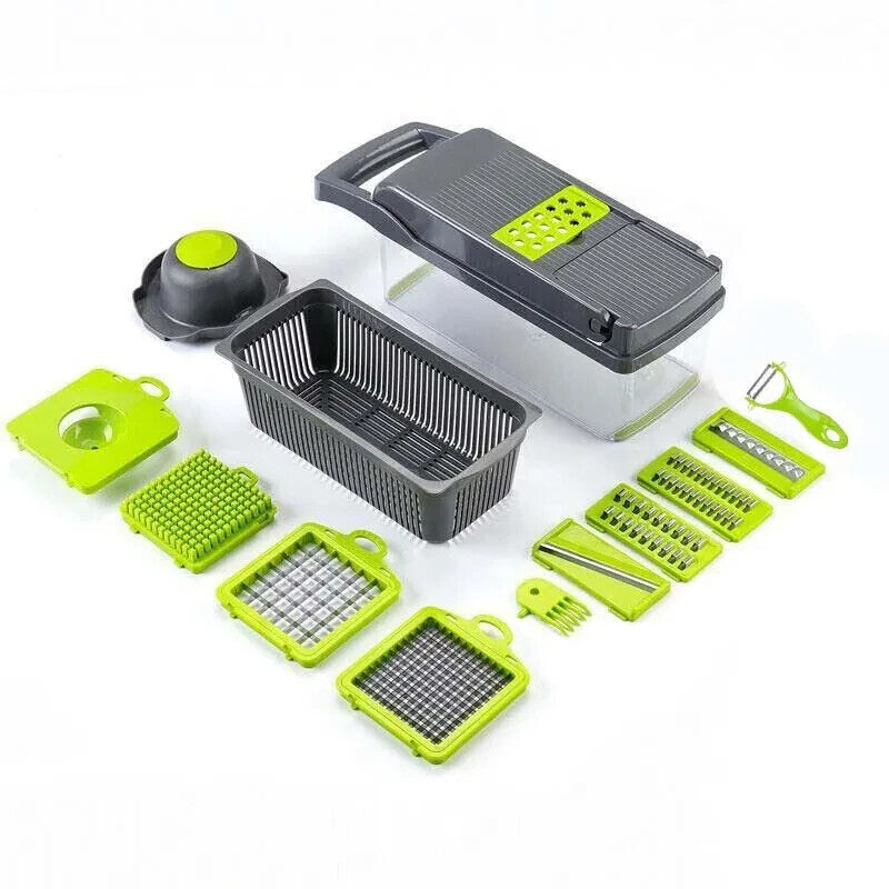 TC16in1 Vegetable Chopper Kitchen Mandoline vegetable Cutter Slicer Fruit Dicer