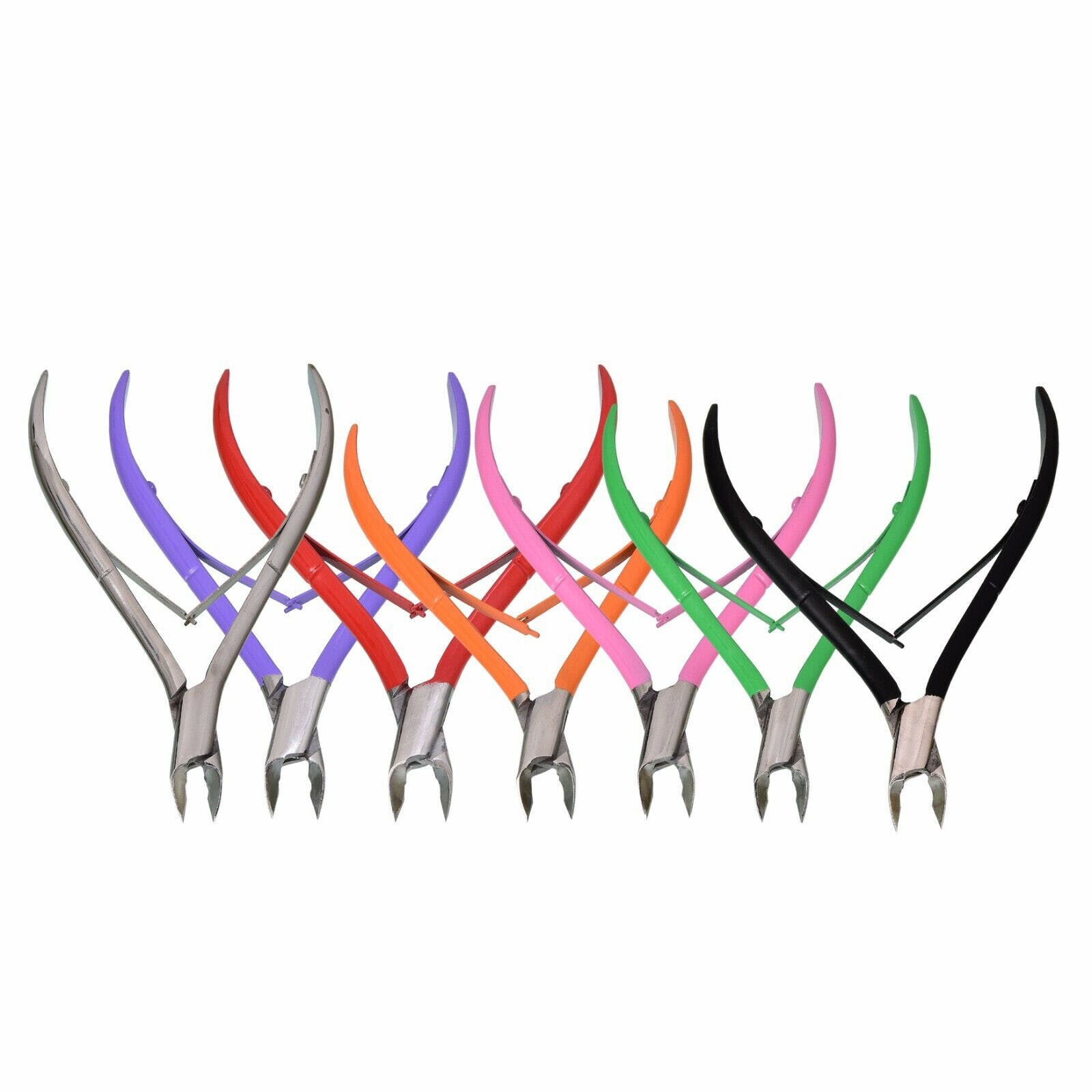 Manicure Cuticle Nippers Remover Nail Art Clippers Cutters Skin Care Tool-Tc
