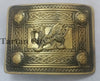 Kilt Belt Buckle Celtic Welsh Dragon Antique Finish/welsh Dragon Emblem Buckle