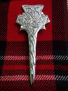 TC Modern Thistle Kilt Pin.Scottish thistle kilt Pins,Highland pins