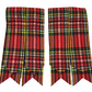 Kilt Hose Flashes Various Colours Tartans/Highland Kilt Sock Flashes Pointed