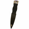 TC Kilt Safety Sgian Dubh Antique Dummy Pewter Mount with Purple Stone