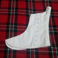 Highland Bagpiper Drummer Kilt Spats With White Buttons Size 7- 13/highland kilt