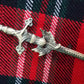 TC Celtic Kilt Pin Thistle Antique Finish 4"/Thistle Kilt Pins antique finish