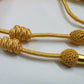 Army Aiguillette Gold Wire Cord/Officer US Military/British Navy Aiguillett/WWII