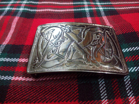 TC NEW SCOTTISH CELTIC KILT BELT BUCKLE ANTIQUE FINISH/KILT CELTIC
