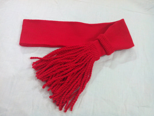 Army Sash Red wool/Sergeants Sgt red sash/Uniform Shoulder sash red 32",34",36"