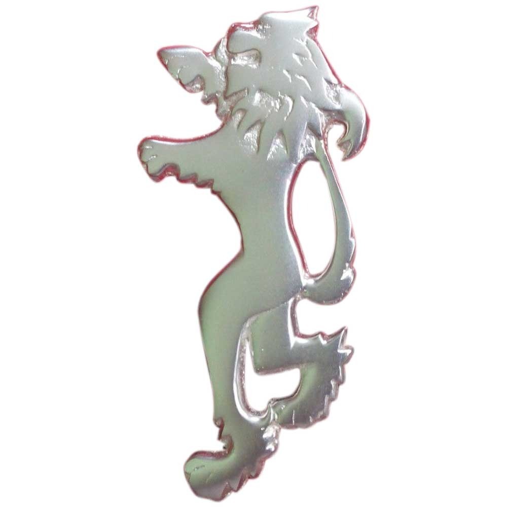 Scottish Lion Rampant Kilt Pin Silver Plated/Highland kilt pin lion rampant 4"
