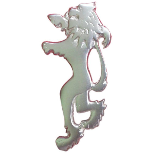 Scottish Lion Rampant Kilt Pin Silver Plated/Highland kilt pin lion rampant 4"