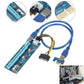 6 pcs 1x To 16x Extender Riser USB 3.0 Power Cable Bitcoin Card Adapter PCI-E