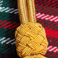 British Army Golden Sword Knot/army WWI WWII sword knot/Royal Navy sword knot