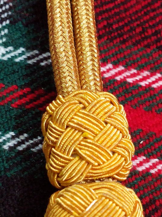 British Army Golden Sword Knot/army WWI WWII sword knot/Royal Navy sword knot