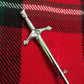 New Scottish Kids Childrens Thistle Sword Kilt Pin/scottish Highland kilt pin