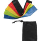 TC Exercise Resistance Bands Sports Loop Fitness Home Gym Yoga Latex Set