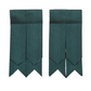 Scottish Kilt Hose Sock Flashes Garters Pointed Various Highland Wear-Tc