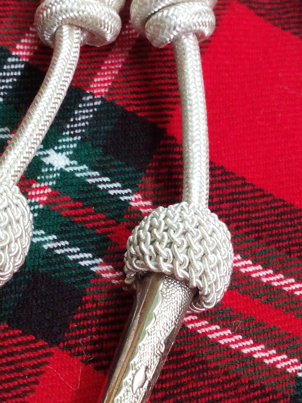 Army Aiguillette Silver Wire Cord/US Officer Military Aiguillett/Navy aiguillett