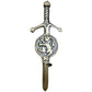 TC Celtic Sword Kilt Pin Lion Rampant Antique Finish 3.5"/lion Rampant Kilt Pins