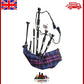 Great Highland Scottish Bagpipe Silver Amounts with /chanter