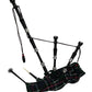TC Full Size Scottish Bagpipe Rosewood Black Finish Available In Various Tartan